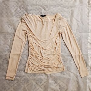 Cream blouse